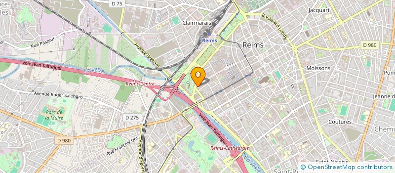 localisation de l'entreprise U F A C  REIMS