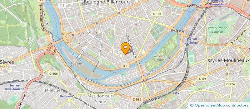 localisation de l'entreprise U.F.F. KARAT PARIS SA à BOULOGNE-BILLANCOURT