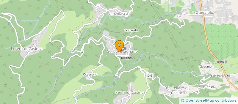 localisation de l'entreprise U FRULLU E A STAMPETTA à CASTELLARE-DI-CASINCA