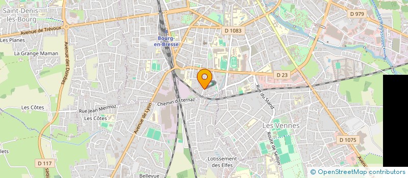 localisation de l'entreprise U G S E L à BOURG-EN-BRESSE