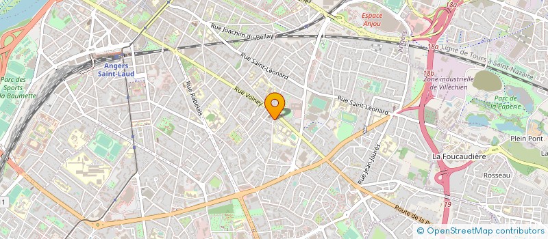 localisation de l'entreprise U G S E L COMITE D ANJOU à ANGERS