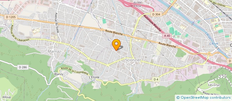 localisation de l'entreprise U-GO  SCIONZIER