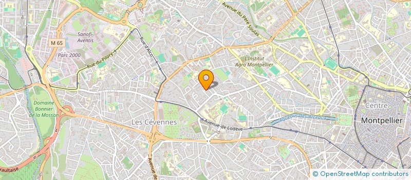 localisation de l'entreprise U&HFE CONSULTING à MONTPELLIER