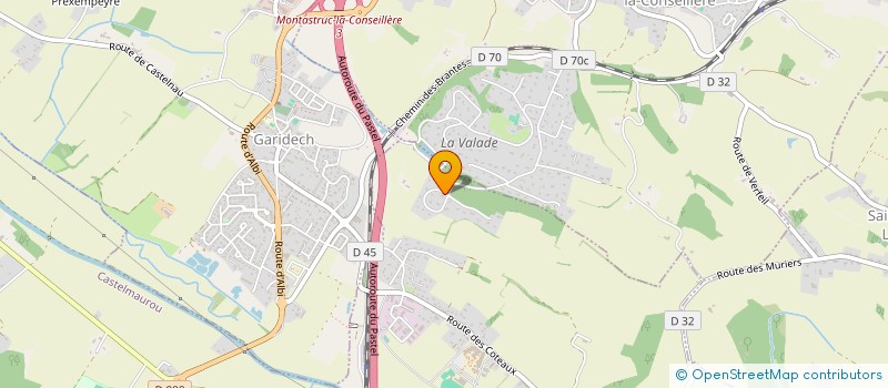 localisation de l'entreprise U-HOLD  GRAGNAGUE