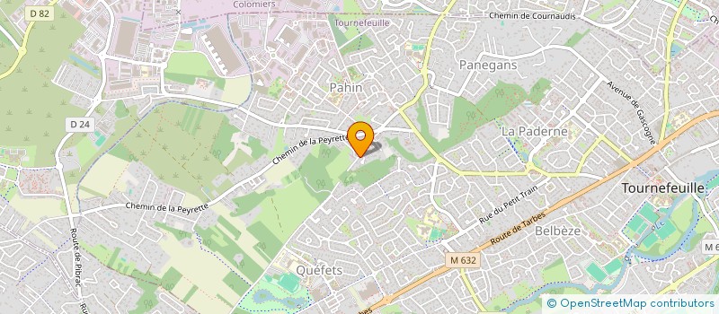 localisation de l'entreprise U&ITED GROUPE VOCAL TOULOUSAIN à TOURNEFEUILLE