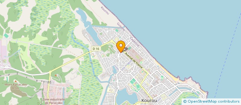 localisation de l'entreprise U KDIS à KOUROU