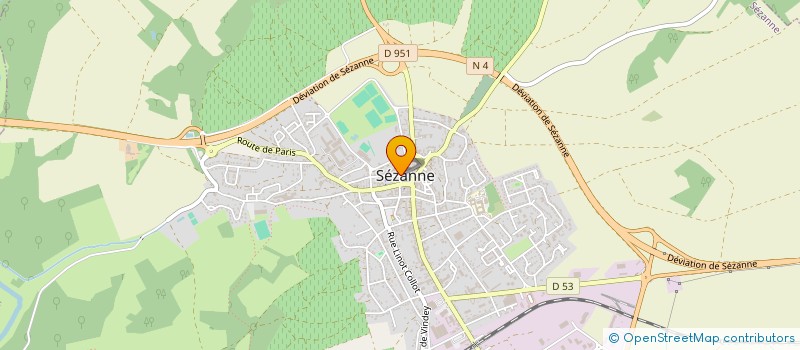 localisation de l'entreprise U.L.M. CLUB SEZANNAIS  SEZANNE