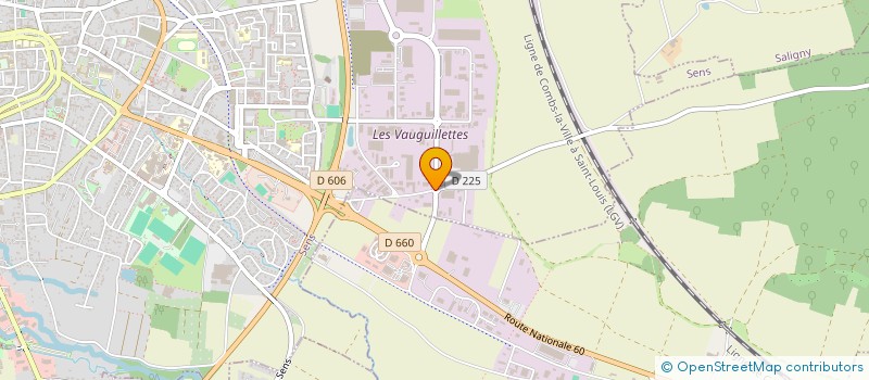 localisation de l'entreprise U.L.M. LOISIR à SENS