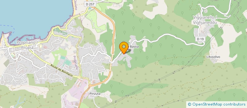 localisation de l'entreprise U LIBECCIU à VIGGIANELLO