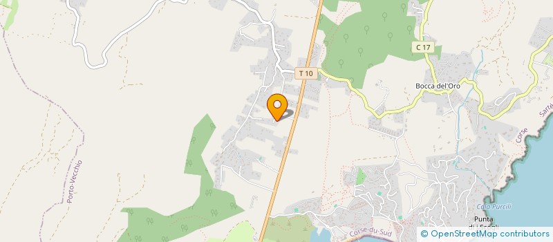 localisation de l'entreprise U LISTINCU à PORTO-VECCHIO