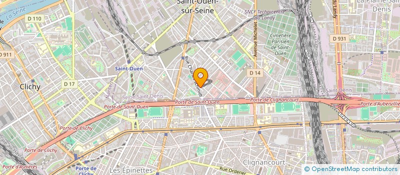 localisation de l'entreprise U MAKE ME à SAINT-OUEN-SUR-SEINE