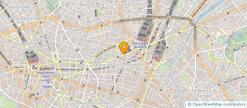 localisation de l'entreprise U MAN FRANCE à PARIS