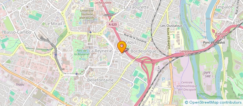 localisation de l'entreprise U MARKET à TOULOUSE