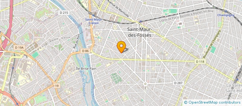 localisation de l'entreprise U&N à SAINT-MAUR-DES-FOSSES