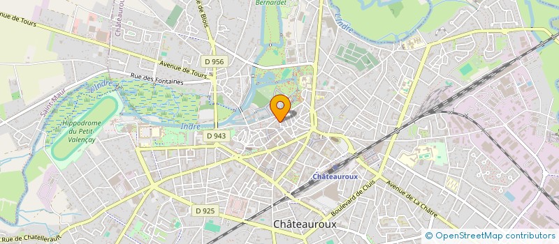localisation de l'entreprise U N C A F N à CHATEAUROUX