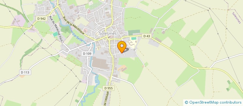 localisation de l'entreprise U N C A F N à SOLESMES