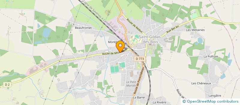 localisation de l'entreprise U N C A F N à SAINT-GILDAS-DES-BOIS