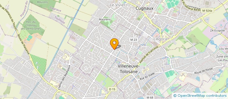 localisation de l'entreprise U.N.I.P.I.C. RETOUCHE COUTURE à VILLENEUVE-TOLOSANE