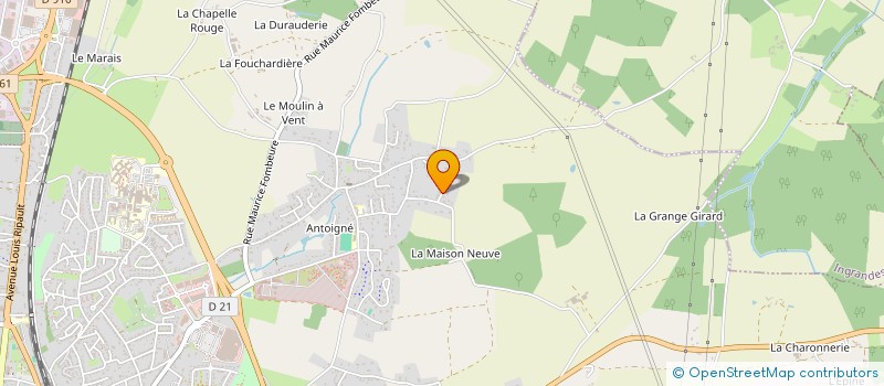 localisation de l'entreprise U.N.P.R.G.N à CHATELLERAULT