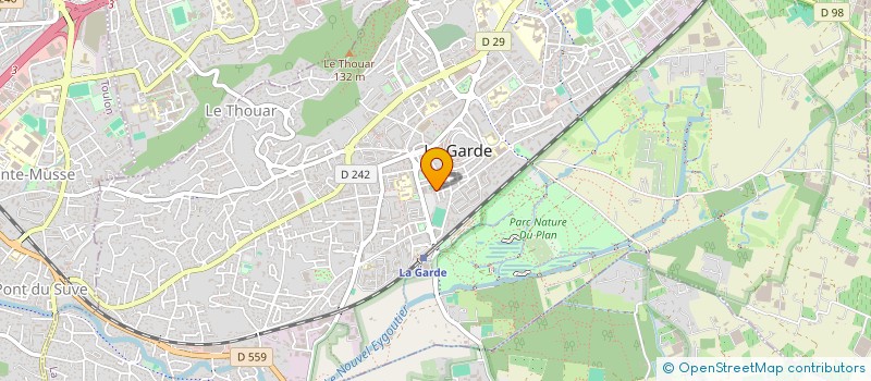 localisation de l'entreprise U.N.R.P.A à LA GARDE