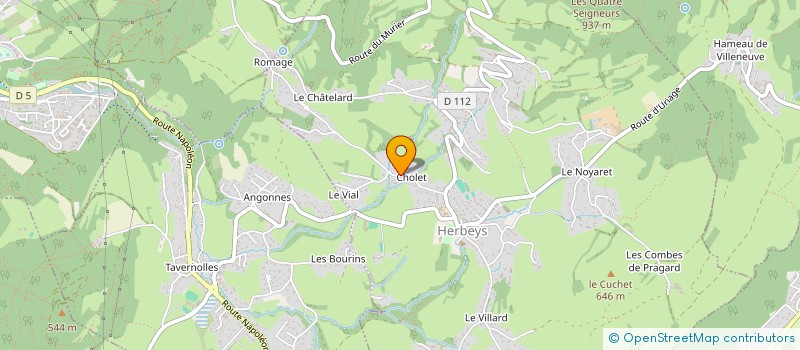 localisation de l'entreprise U NIDU  HERBEYS