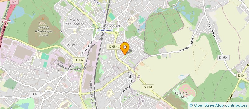 localisation de l'entreprise U-NIKMAKEUPBYSTEPH  LIBERCOURT