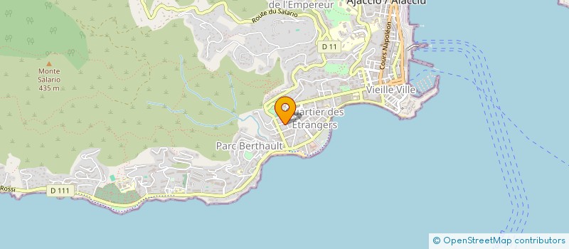 localisation de l'entreprise U NOSTRU MARE à AJACCIO
