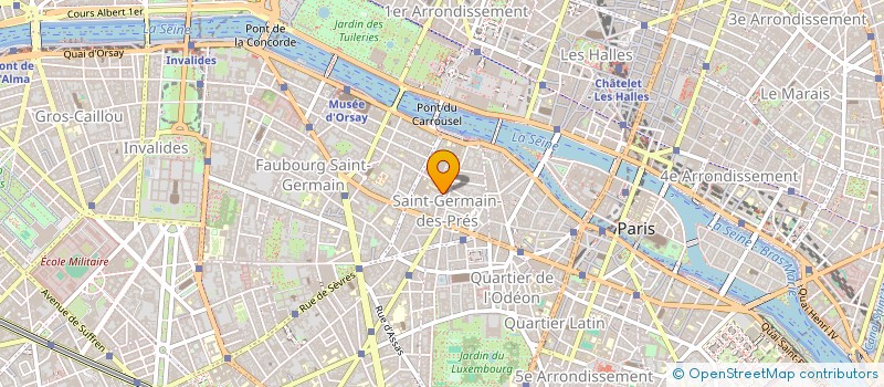 localisation de l'entreprise U P L A à PARIS