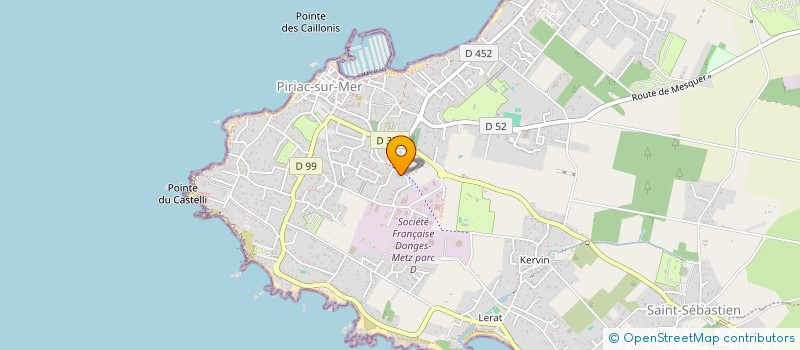 localisation de l'entreprise U PAGIAGHJU  PIRIAC-SUR-MER