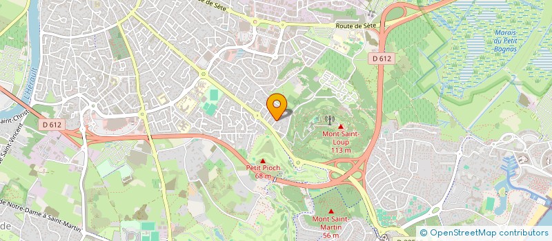 localisation de l'entreprise U PARADISU  AGDE