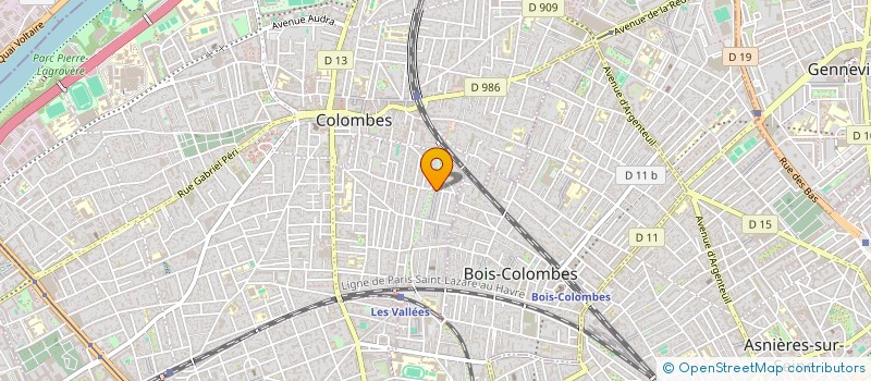 localisation de l'entreprise U PERUNACCIU à COLOMBES