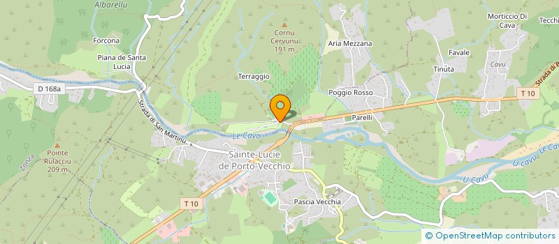 localisation de l'entreprise U PIANU  CONCA