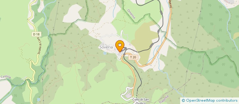 localisation de l'entreprise U PRESTU FATTU à SOVERIA