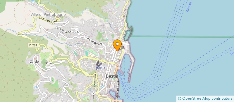 localisation de l'entreprise U RIBOMBU DI A CORSICA NAZIONE à BASTIA