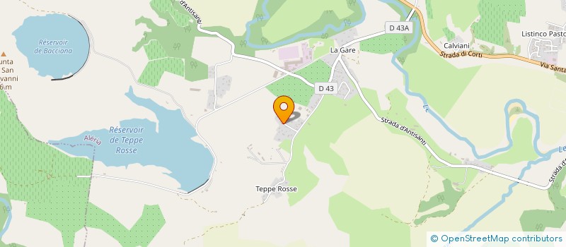 localisation de l'entreprise U RITORNU à ALERIA