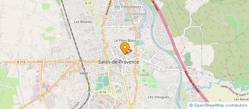 localisation de l'entreprise U S E P à SALON-DE-PROVENCE