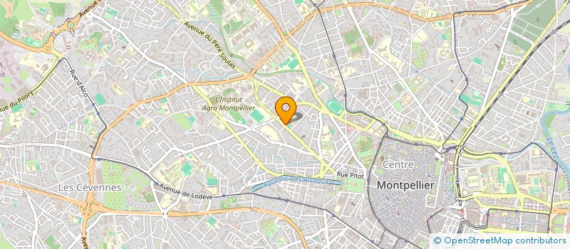 localisation de l'entreprise U S E P BERTHE MORISOT à MONTPELLIER