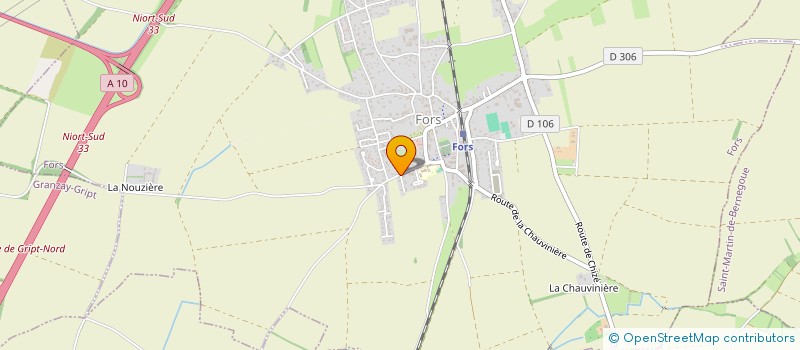 localisation de l'entreprise U.S.E.P. VOUILLE  VOUILLE