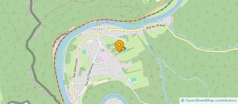 localisation de l'entreprise U S FUMAY CHARNOIS  FUMAY