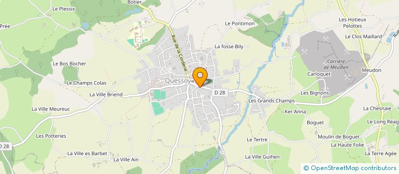 localisation de l'entreprise U.S YFFINIAC JUDO à YFFINIAC