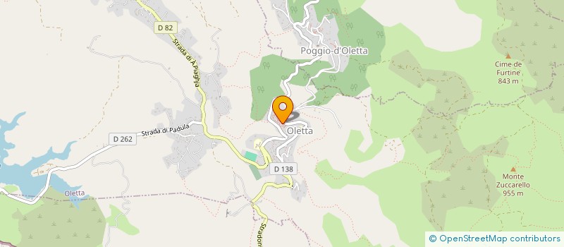 localisation de l'entreprise U SALICETU à OLETTA