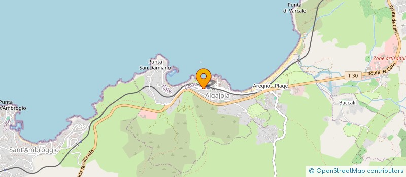 localisation de l'entreprise U SAN PARTEU à L'ILE ROUSSE