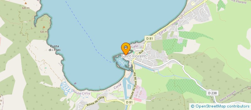 localisation de l'entreprise U SAN PETRONE à SAINT-FLORENT