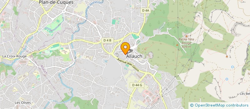 localisation de l'entreprise U-SAVED à ALLAUCH