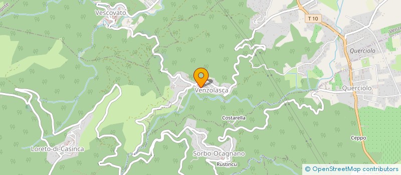 localisation de l'entreprise U SCAMPU à VENZOLASCA
