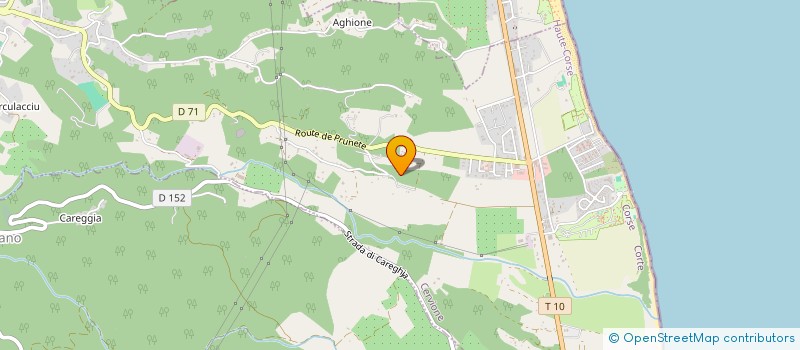 localisation de l'entreprise U SOLCU à CERVIONE