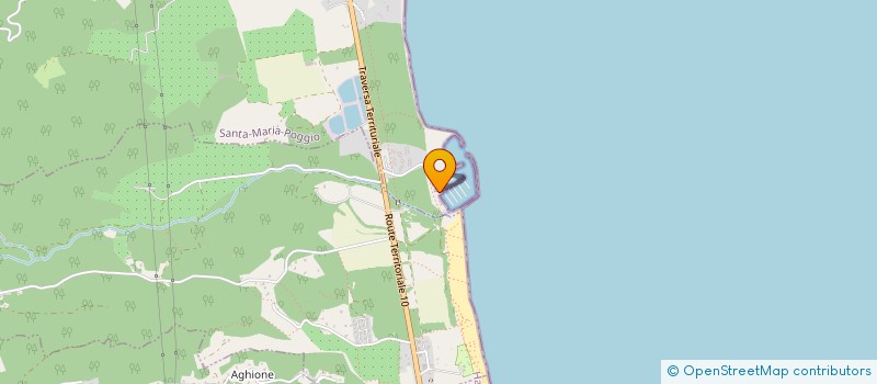 localisation de l'entreprise U SOLE DI TAVERNA  SANTA-MARIA-POGGIO