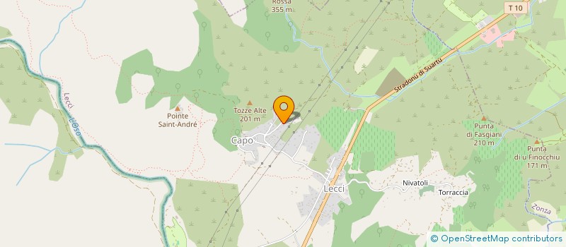 localisation de l'entreprise U SPUNTINU NOVU CHEZ MAX  LECCI