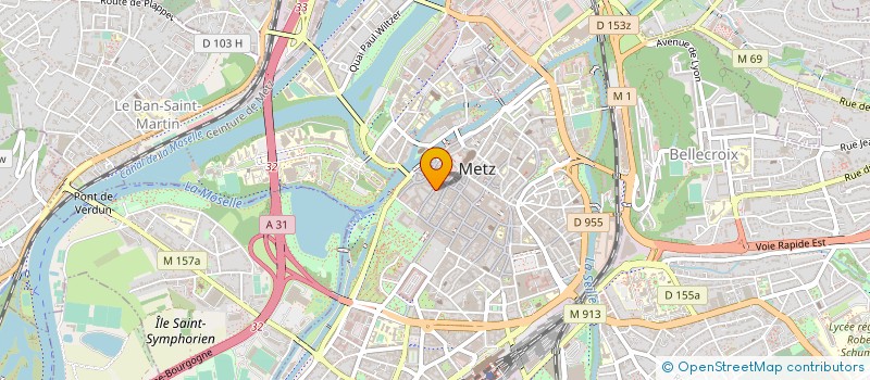 localisation de l'entreprise U SUARTONU  METZ