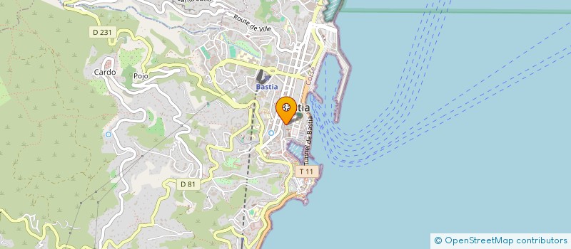localisation de l'entreprise U SURBELLU à BASTIA